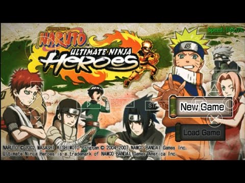 Naruto games for ppsspp android